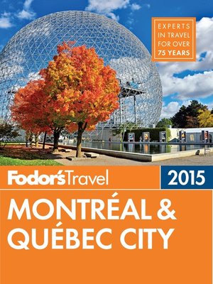 cover image of Fodor's Montreal & Quebec City 2015
